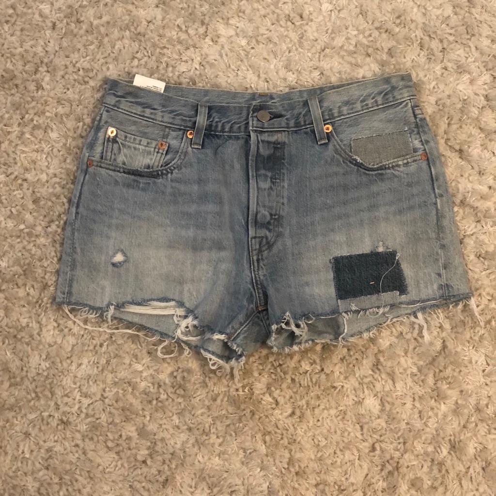 Levi 501 Patchwork Shorts
